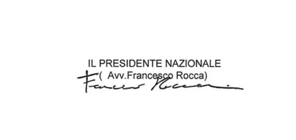 Firma Francesco Rocca